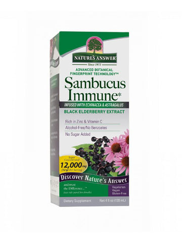 Sambucus Immune Support, 4 oz, Nature's Answer