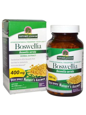 Boswellia Extract caps Standardized, 90 vegicaps, Nature's Answer