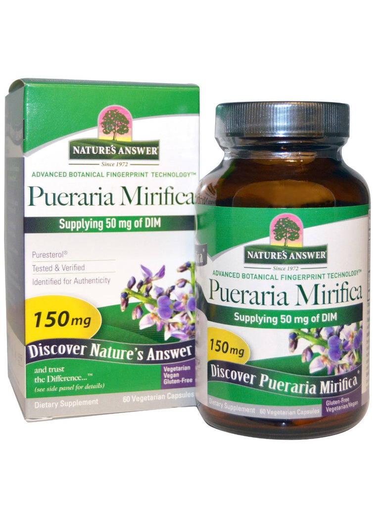 Pueraria Mirifica, 60 vegicaps, Nature's Answer