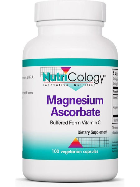 NutriCology, Magnesium Ascorbate Buffered Form Vitamin C, 100 Vegetarian Capsules