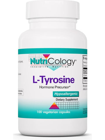 NutriCology, L-Tyrosine Hormone Precursor, 100 Vegetarian Capsules