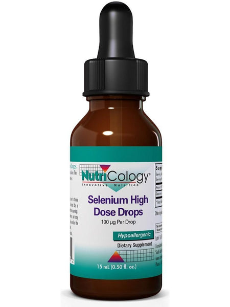 NutriCology, Selenium High Dose Drops, 0.5 fl oz