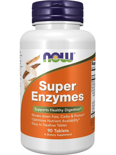 NOW Foods, Super Enzymes, 90 tablets