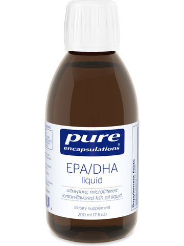 Pure Encapsulations, EPA/DHA liquid, 200 ml