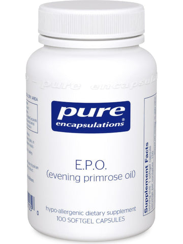 Pure Encapsulations, E.P.O. (evening primrose oil), 100 gels