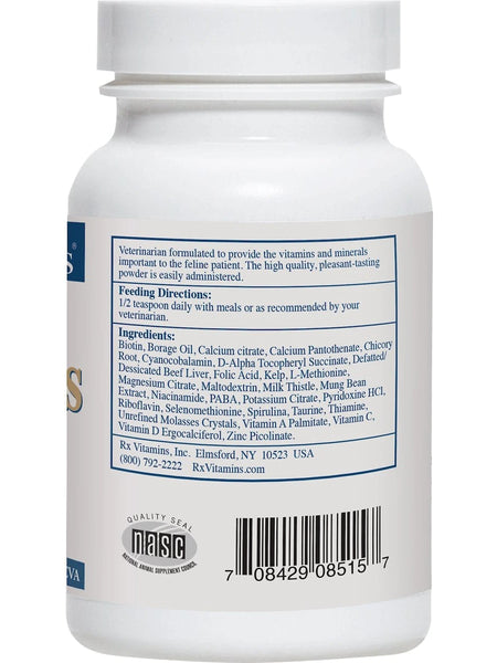 Rx Vitamins for Pets, Rx Essentials for Cats, 4 oz