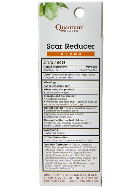 Quantum Health, Scar Reducer Herbal Cream, 0.75 oz