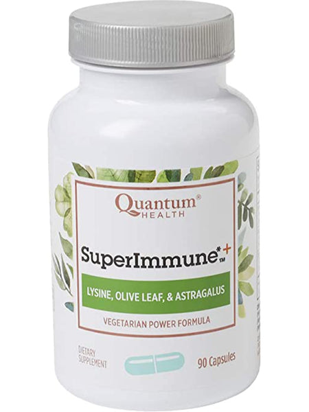 Quantum Health, SuperImmune+ Vegetarian Power Formula, 90 capsules