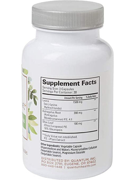 Quantum Health, SuperImmune+ Vegetarian Power Formula, 90 capsules