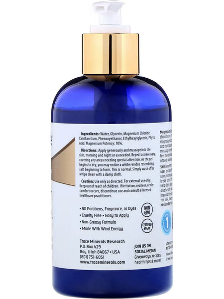 Trace Minerals, TMskincare, Magnesium Gel, 8 fl oz